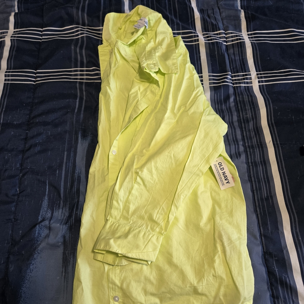 OOld Navy Women's Bright Yellow Blouse
